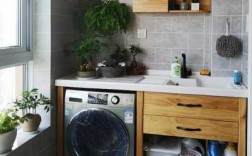 直筒洗衣机怎么做洗衣柜？直筒花盆适合种什么植物
