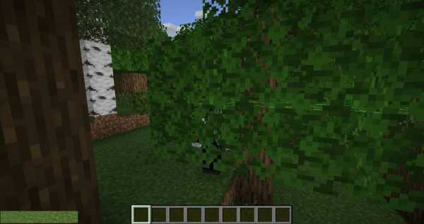 怎么让我的世界树叶不是方块？植物叶子贴图-图1