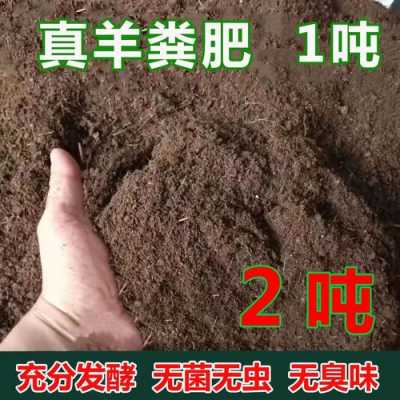 发酵羊粪一袋100斤多少钱？植物发酵肥料-图2