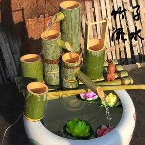 如何把竹子固定在鱼缸里（竹子放鱼缸）